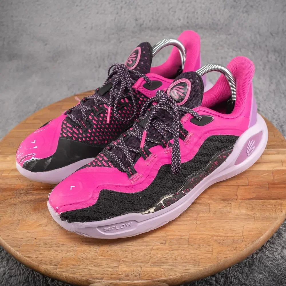 Under Armour Curry Flow 11 Girl Dad Basketball Shoes Mens Size 8 Womens Size9.5‎